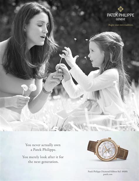 pubblicità patek philippe|patek philippe campaigns.